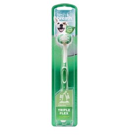 Tropiclean Tropiclean Triple Flex Tooth Brush for Dogs