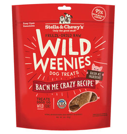 Stella & Chewy's Stella & Chewy's Wild Weenies Dog Treats Bac'n Me Crazy Recipe 3oz