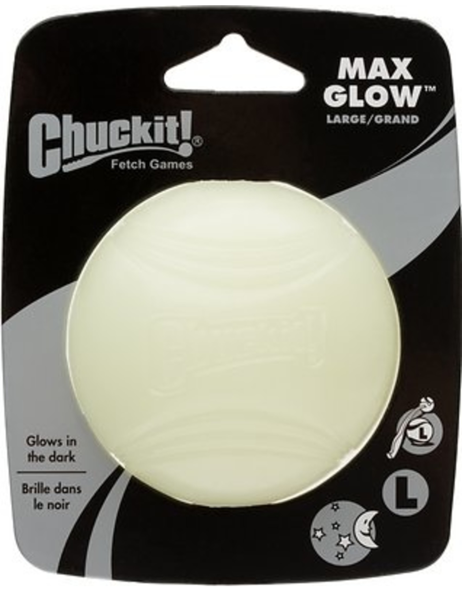 Chuckit! Chuckit! Max Glow Ball Dog Toy