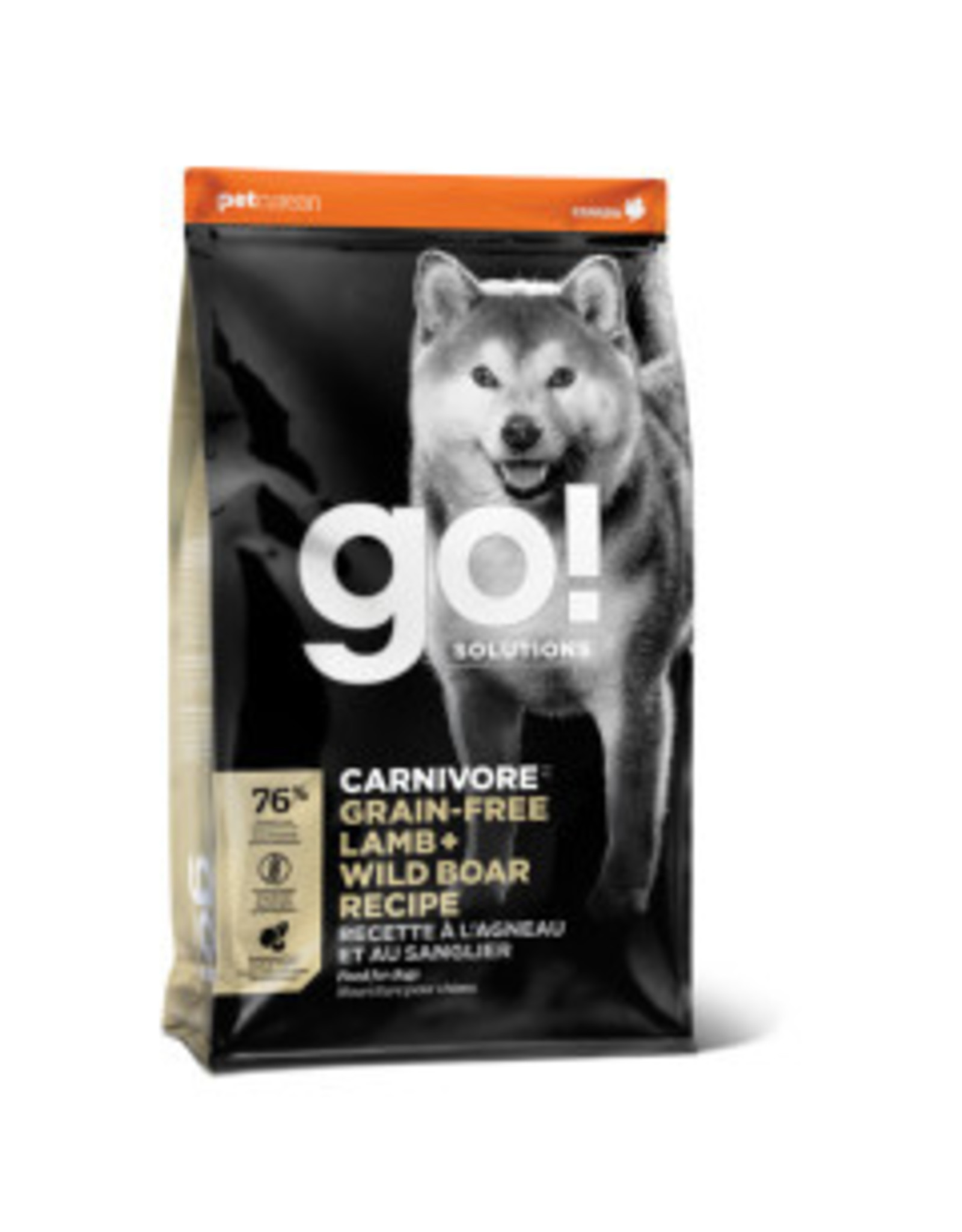 Petcurean Petcurean Go! Carnivore Grain-Free Lamb & Wild Boar Recipe Dog Food