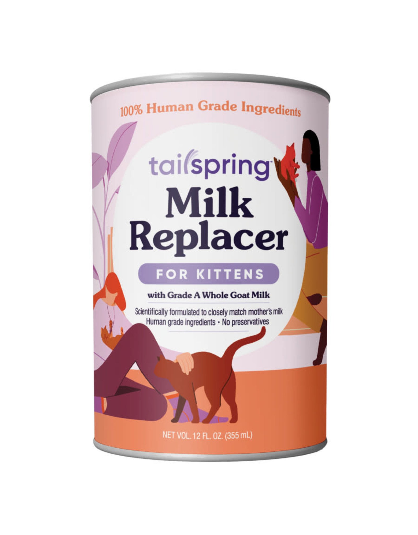 TailSpring TailSpring Milk Replacer for Kittens 12oz