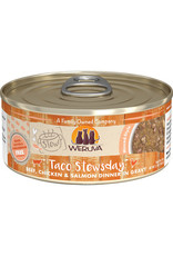 Weruva Weruva Taco Stewsday Beef, Chicken & Salmon Dinner in Gravy Cat Food 5.5oz