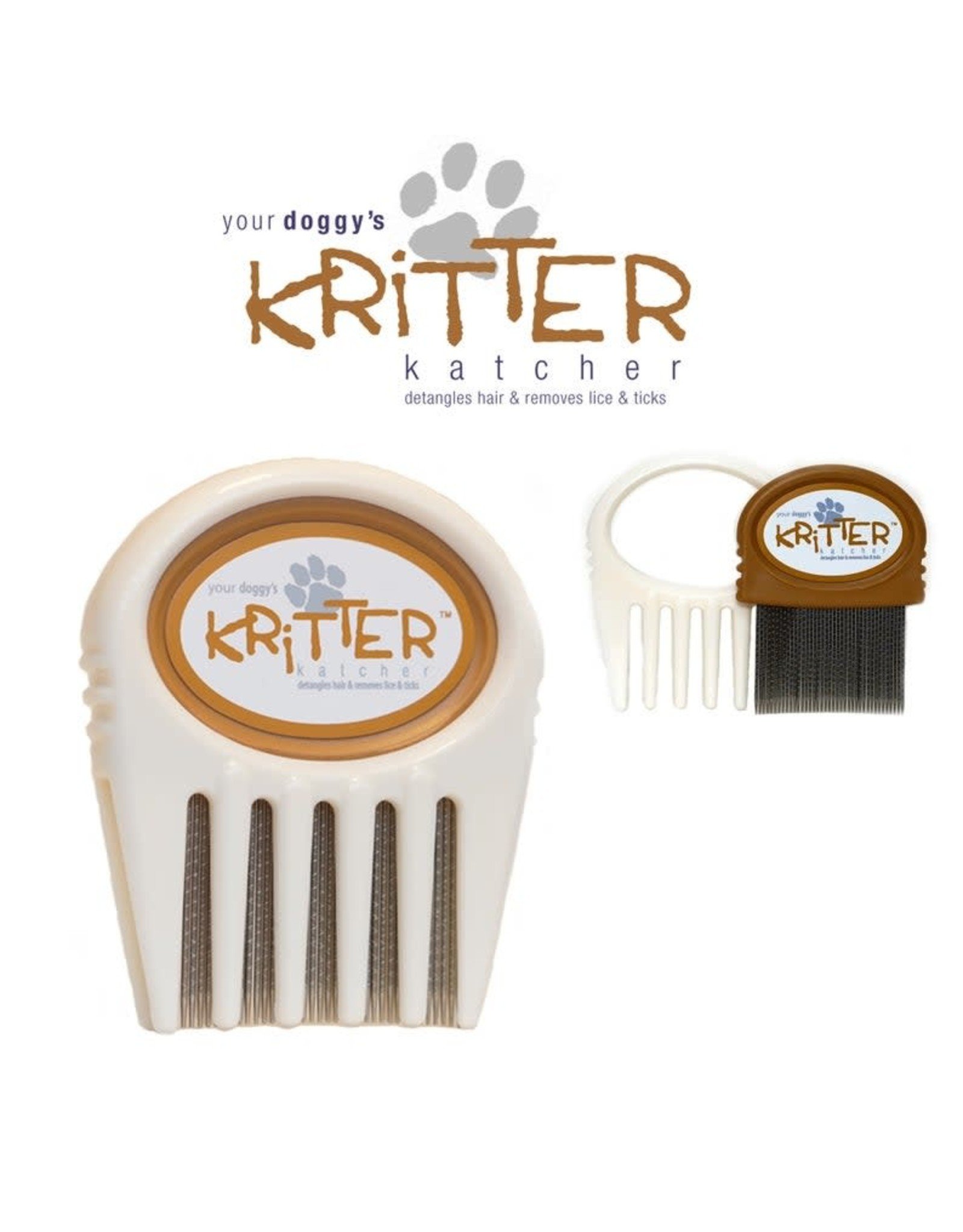 Kritter Katcher Kritter Katcher Flea & Tick Comb for Dogs