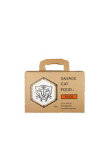 Savage Cat Savage Cat Food Raw Duck Recipe 3oz 7ct Savage Cat Savage Cat Food Raw Duck Recipe 3oz 7ct