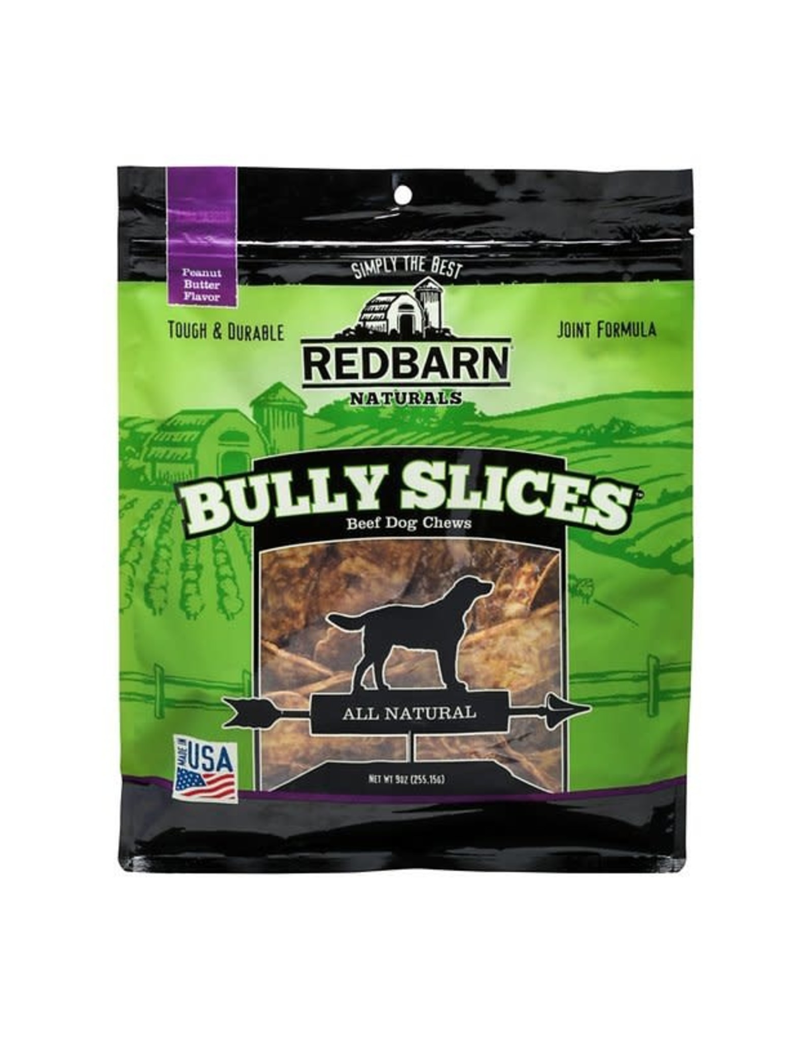 Redbarn Redbarn Bully Slices Peanut Butter Flavor Dog Treats