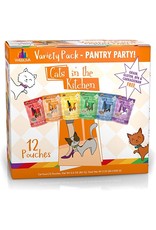 Weruva Weruva Cats in the Kitchen Variety Pack Pantry Party Cat Food 3oz Pouch 12/cs