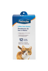 Petmate Petmate Cat Litter Pan Liners 12pk - Large
