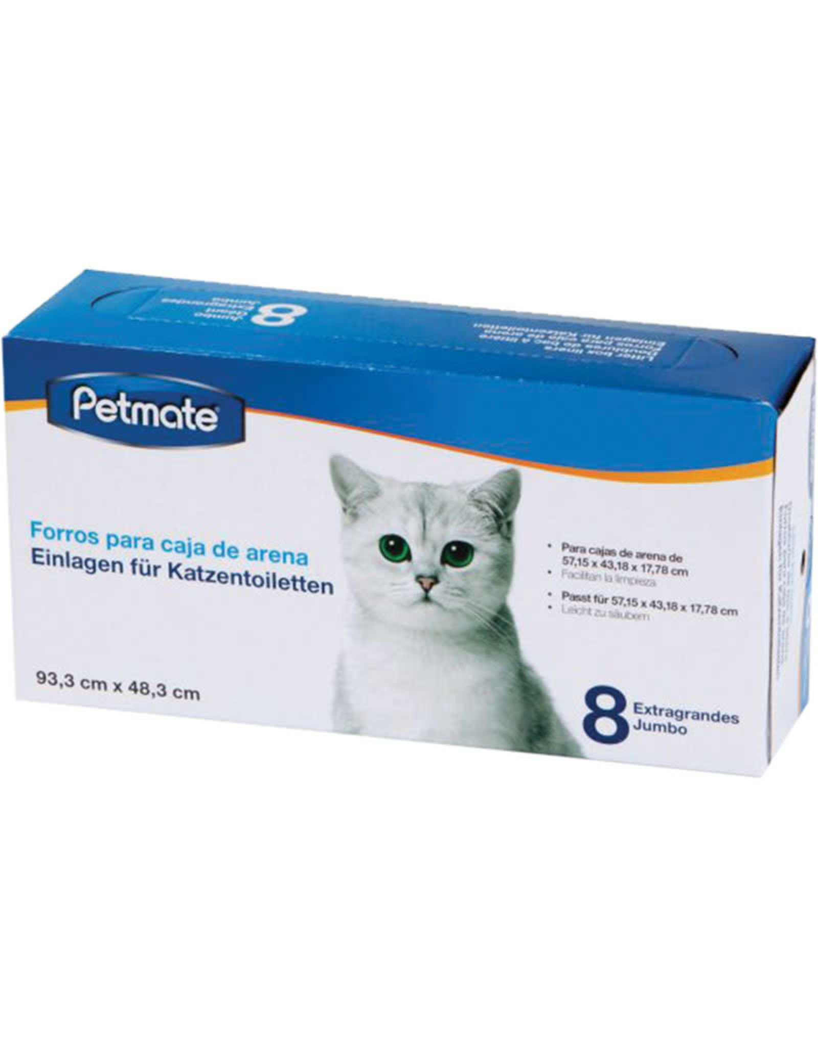 Petmate Petmate Cat Litter Pan Liners 8pk - Jumbo