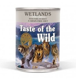 Taste of the Wild Taste of the Wild Wetlands Canine Formula with Fowl in Gravy 13.2oz