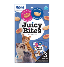 Inaba Inaba Juicy Bites Chicken & Tuna Cat Treats 3/0.4oz pks