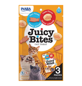 Inaba Inaba Juicy Bites Fish & Clam Cat Treats 3/0.4oz pks