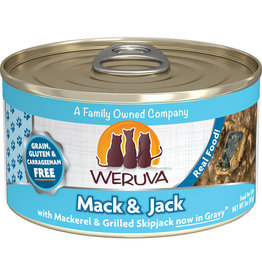 Weruva Weruva Mack & Jack  w/Mackerel & Grilled Skipjack Cat Food 3oz