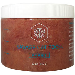Savage Cat Food Raw Rabbit Recipe - Everett Pet Nutrition LLC