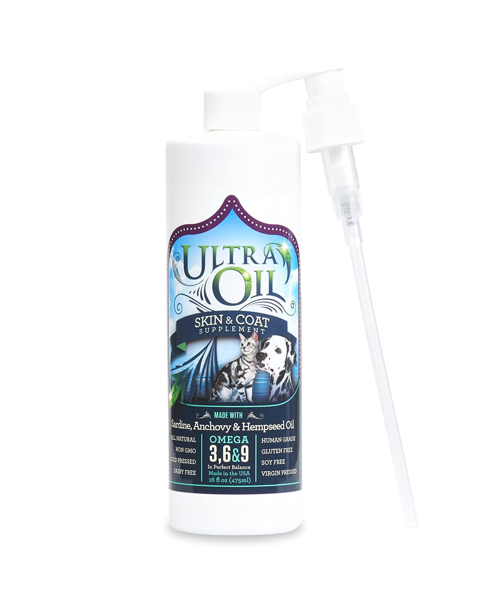 Ultra Oil Ultra Oil Skin & Coat Supplement for Dogs & Cats