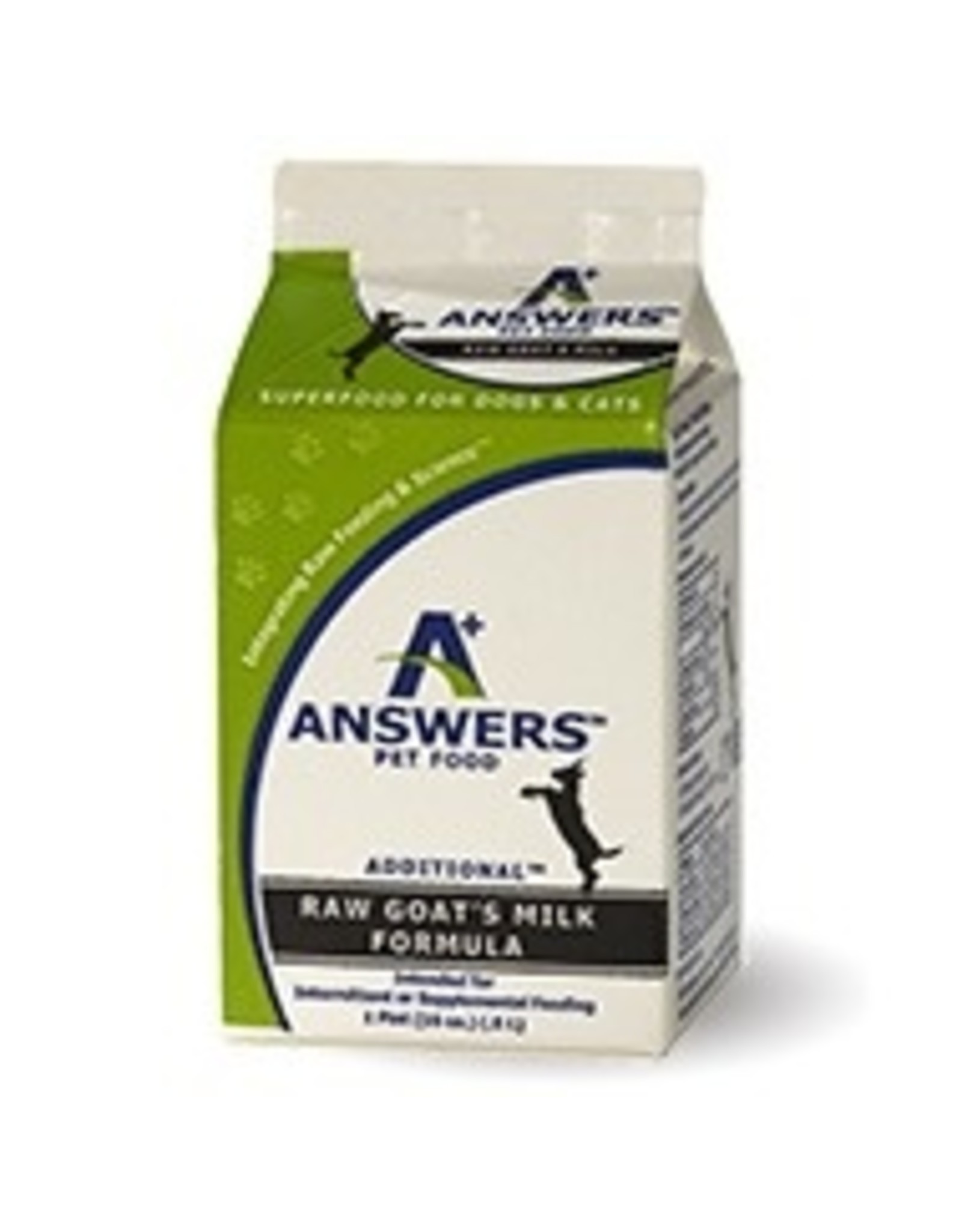 Answers Pet Foods Answers Goat Milk