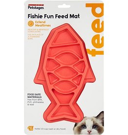 Outward Hound Petstages Fishie Fun Feed Mat Cat Slow Feeder