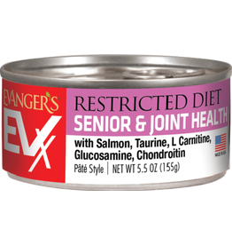 Evangers Evanger's EVX Restricted Diet Senior & Joint  Health Cat Food 5.5oz