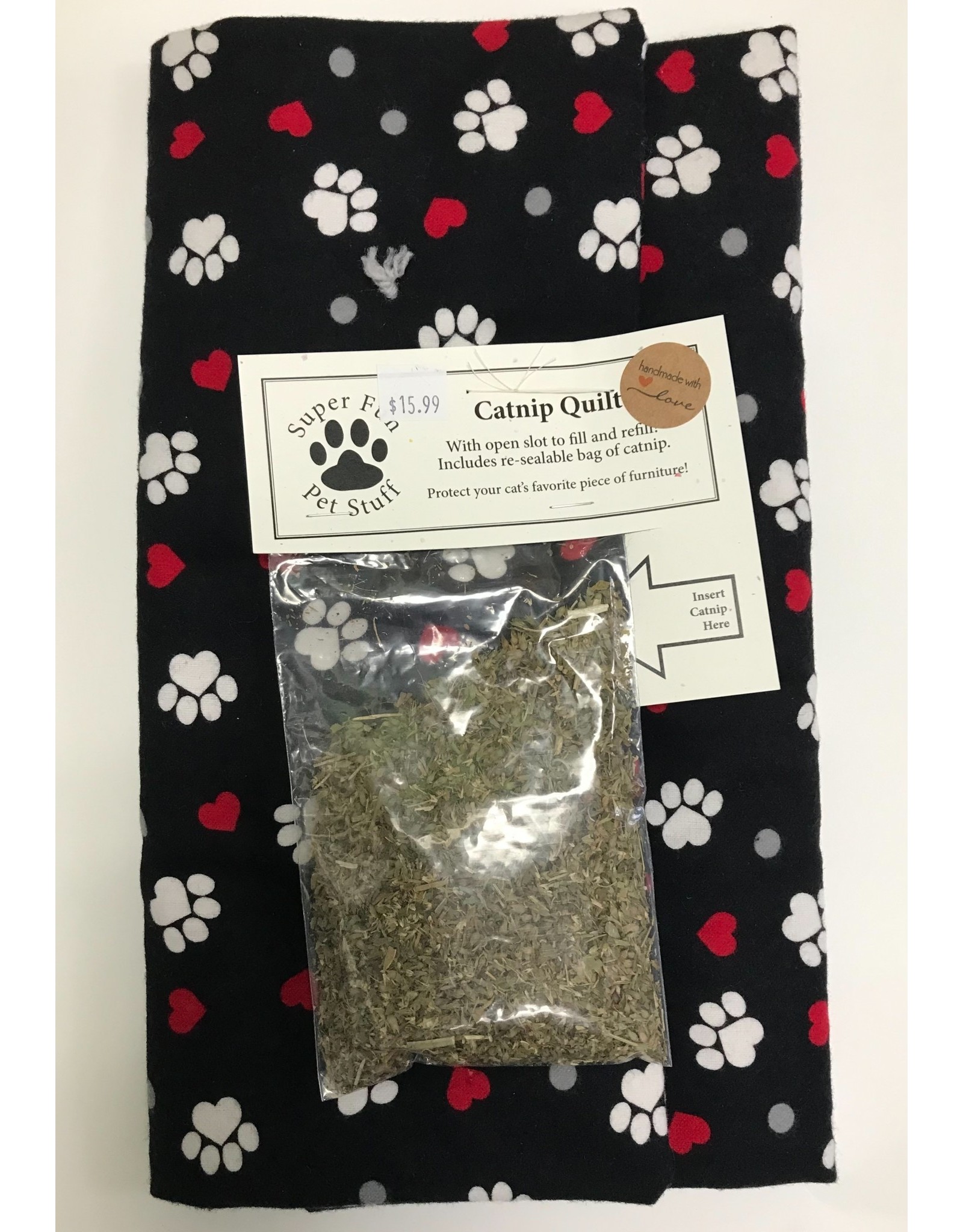 Super Fun Pet Stuff Catnip Quilt