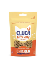 Treat Planet Treat Planet Cluck Kitty Kitty Freeze Dried Chicken Cat Treats  .9oz