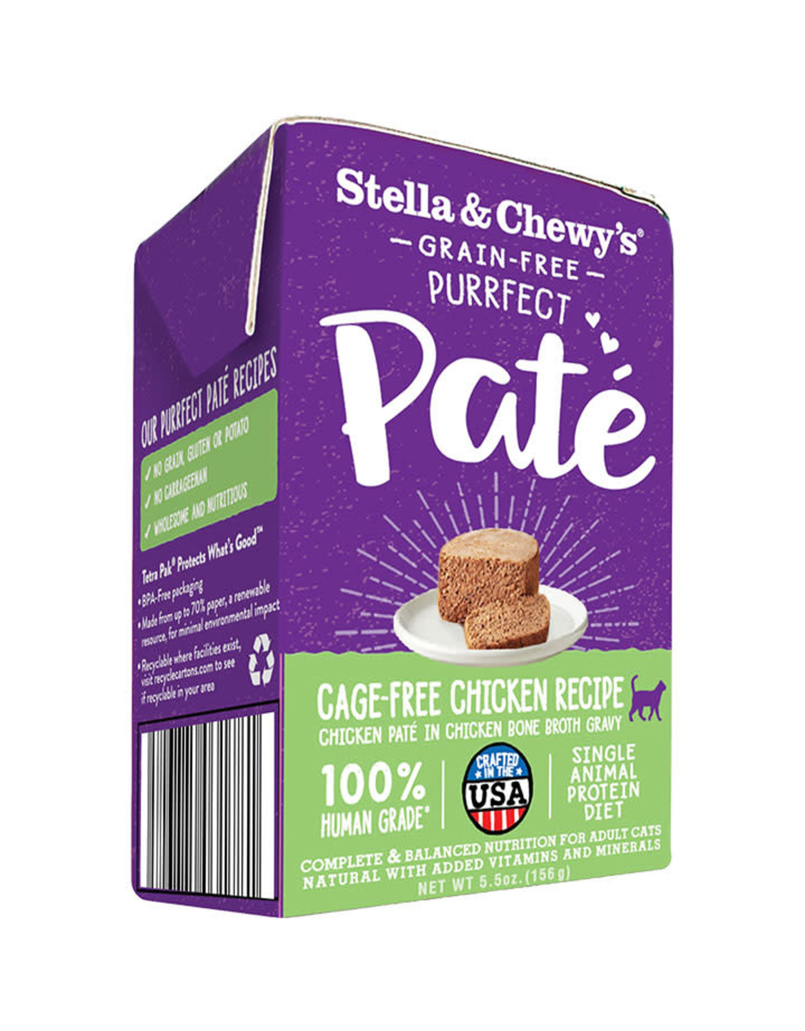 Stella & Chewy's Stella & Chewy's Purrfect Pate Cage-Free Chicken Recipe Cat Food 5.5oz