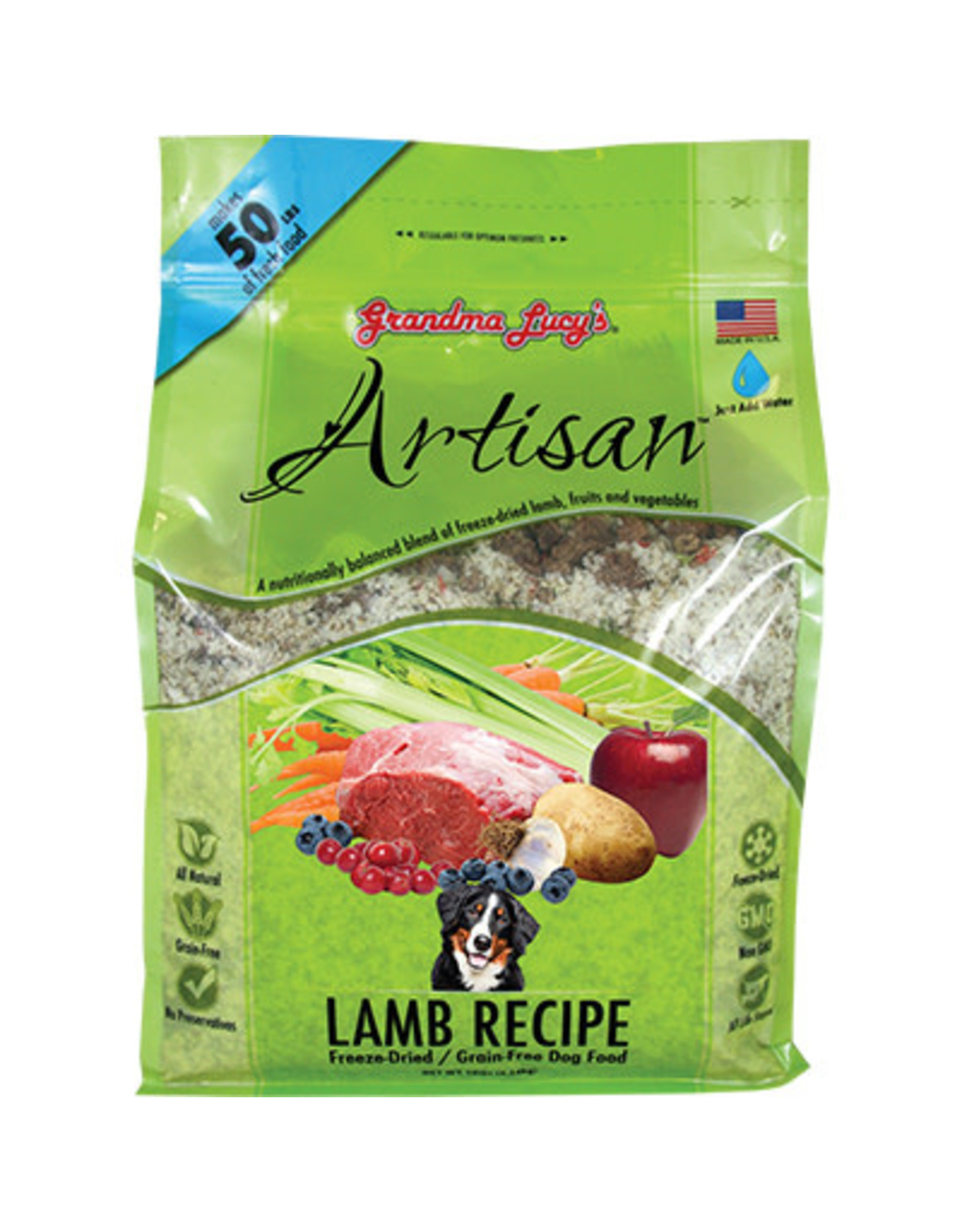 Grandma Lucy's Grandma Lucy's Artisan Lamb Recipe Freeze-Dried/Grain Free Dog Food