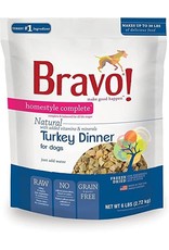 Bravo Bravo Freeze Dried Homestyle Turkey Dinner for Dogs