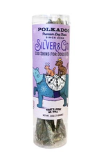 Polkadog Bakery Polkadog Holiday Silver & Gold Cod Skins 2.5oz