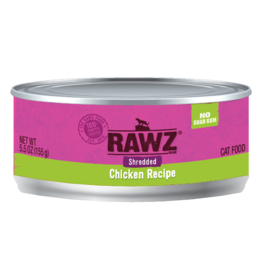 Rawz Rawz Shredded Chicken Recipe Cat Food 5.5oz