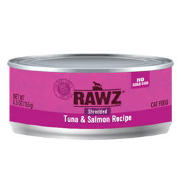 Rawz Rawz Shredded Tuna & Salmon Recipe Cat Food 5.5oz