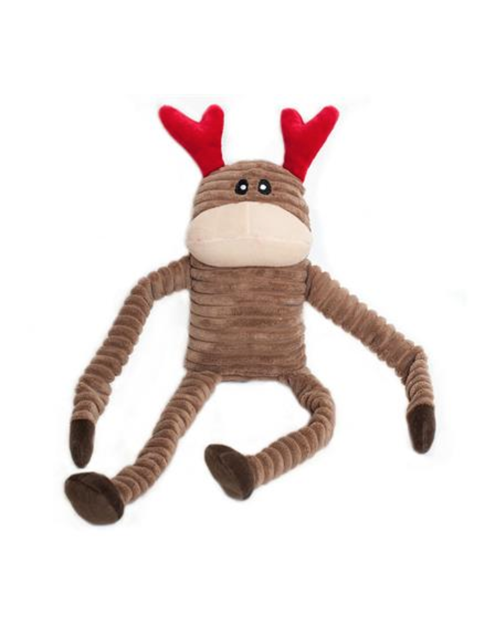 Zippy Paws Zippy Paws Holiday Crinkle Reindeer Dog Toy