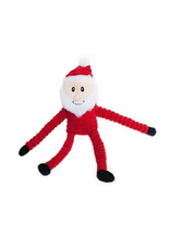 Zippy Paws Zippy Paws Holiday Crinkle Santa Dog Toy