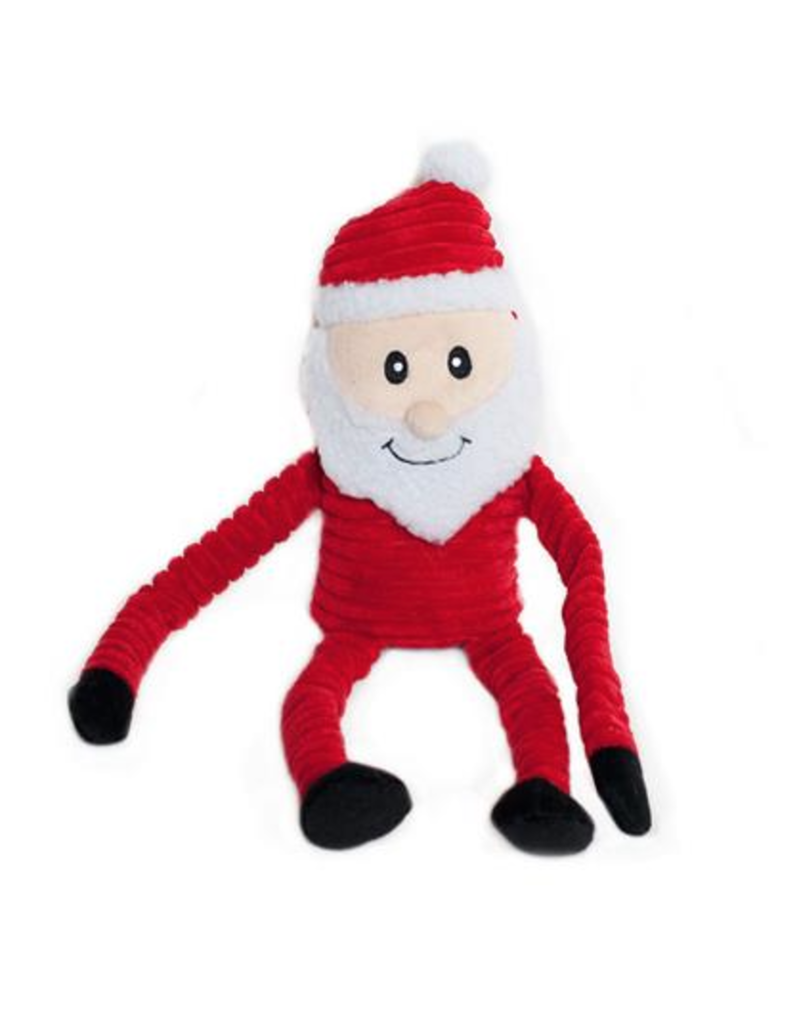 Zippy Paws Zippy Paws Holiday Crinkle Santa Dog Toy