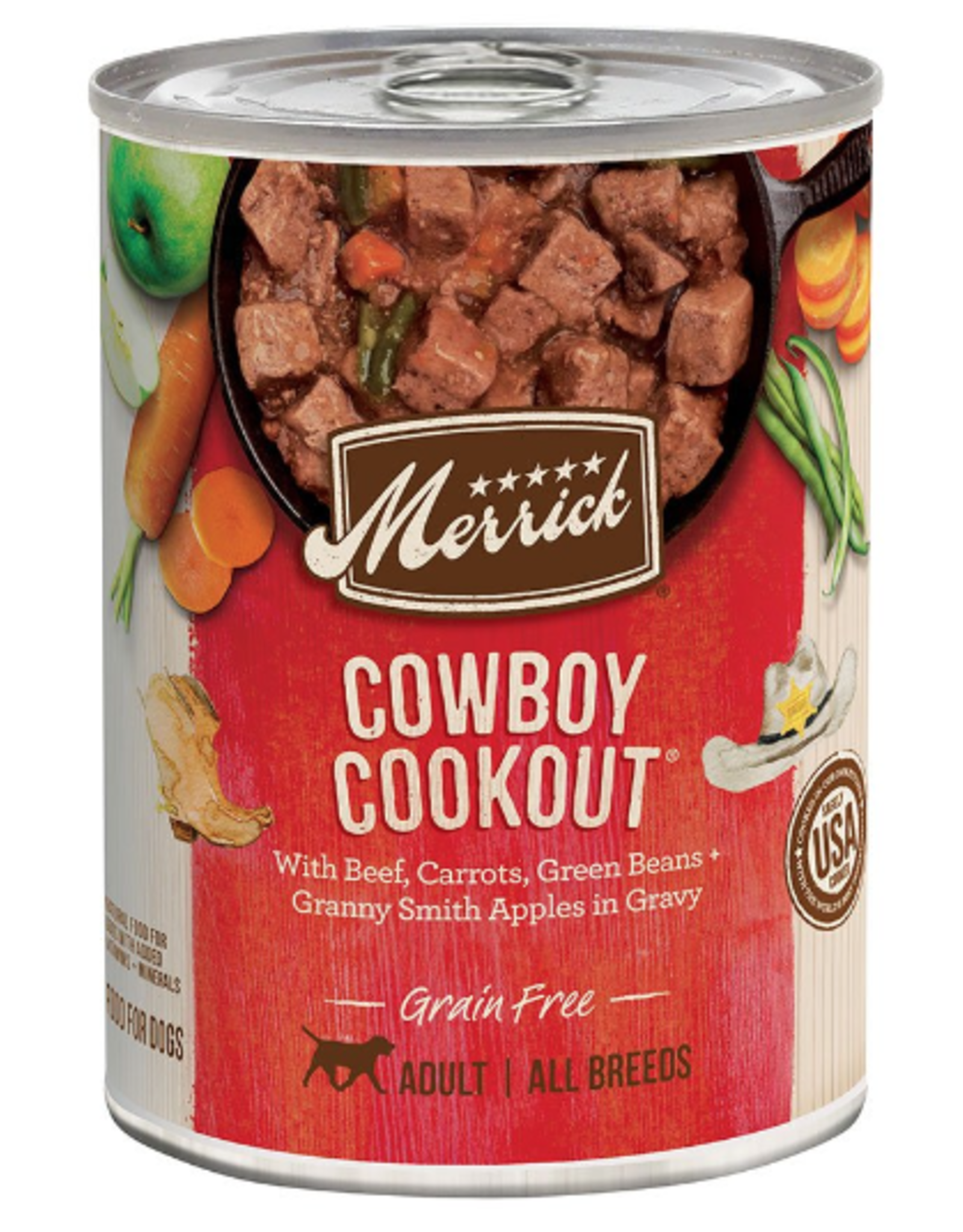 Merrick Merrick Cowboy Cookout Dog Food 12.7oz