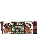 The Wild Bone Co. Venison Dental Bone Fresh Mouth Recipe 1oz