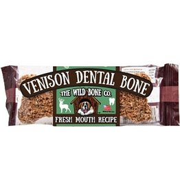 The Wild Bone Co. The Wild Bone Co. Venison Dental Bone Fresh Mouth Recipe 1oz