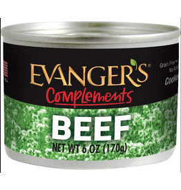 Evangers Evanger's Grain-Free Beef Dog & Cat Food 6oz