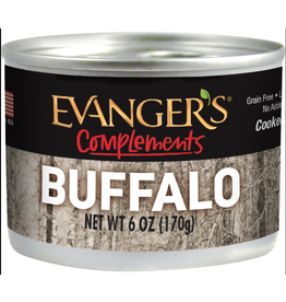 Evangers Evanger's Grain-Free Buffalo Dog & Cat Food 6oz