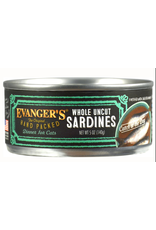 Evangers Evanger's Hand Packed Whole Sardines Cat Food 5.5oz