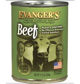 Evangers Evanger's Heritage Classic Beef Dog Food 12.5oz