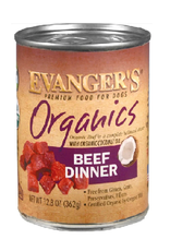 Evangers Evanger's Organics Beef Dinner Dog Food12.8oz