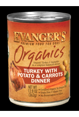 Evangers Evanger's Organics Turkey Dinner Dog Food 12.8oz