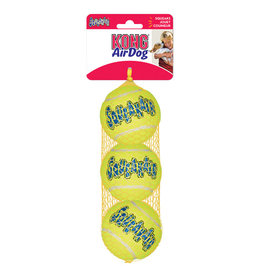 Kong Kong Air Dog Squeakair Tennis Ball Medium 3pk