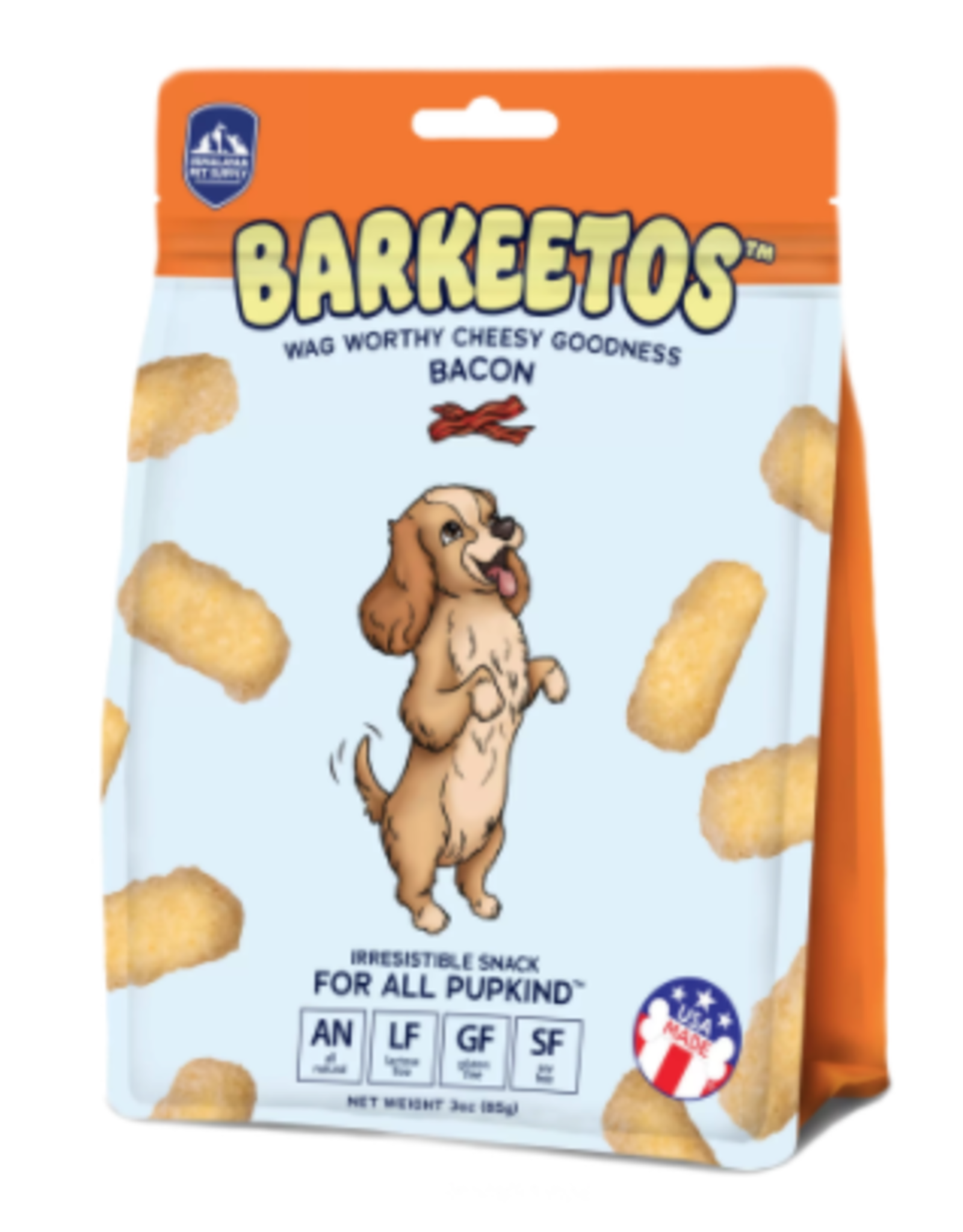 Himalayan Pet Himalayan Pet Barkeetos Bacon Flavor 3oz