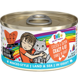 Weruva Weruva BFF OMG Crazy 4 U! Chicken & Salmon Dinner in Gravy 2.8oz