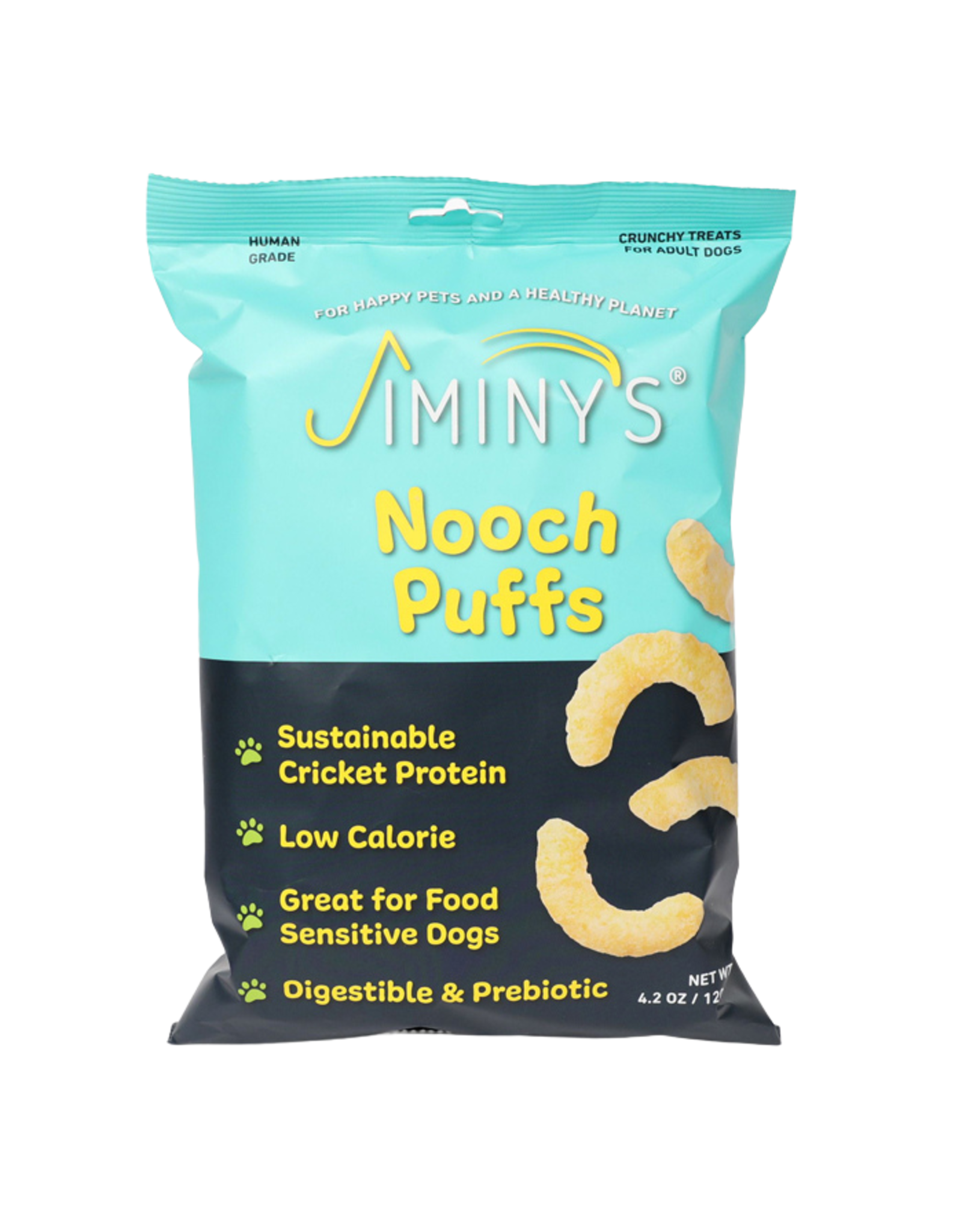 Jiminy's Jiminy's Nooch Puffs Dog Treat 4.2oz