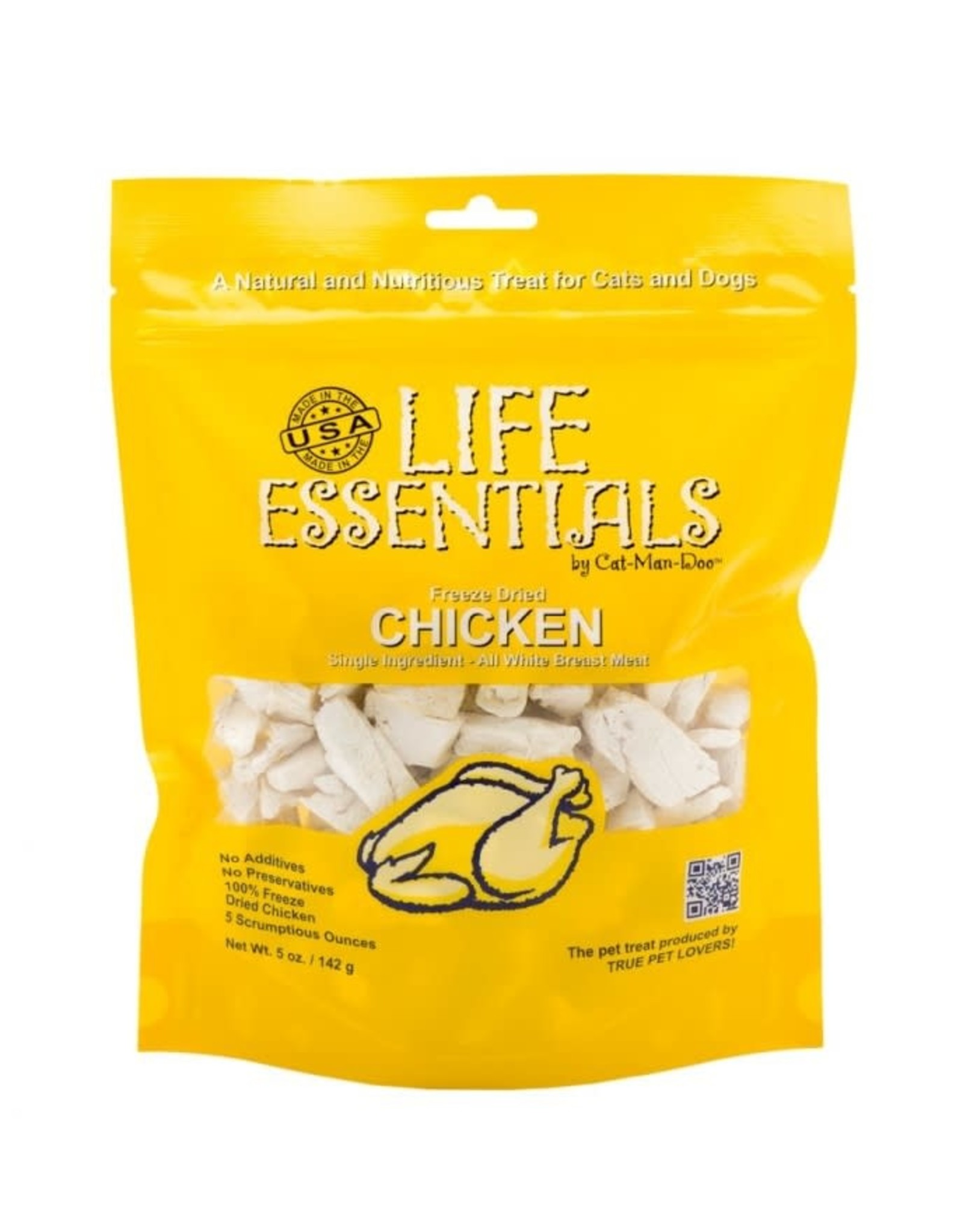 Cat-Man-Doo Cat-Man-Doo Life Essentials Freeze Dried Chicken