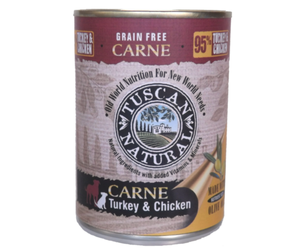 Tuscan Natural GF Carne Turkey Chicken Dog Food 12oz Everett