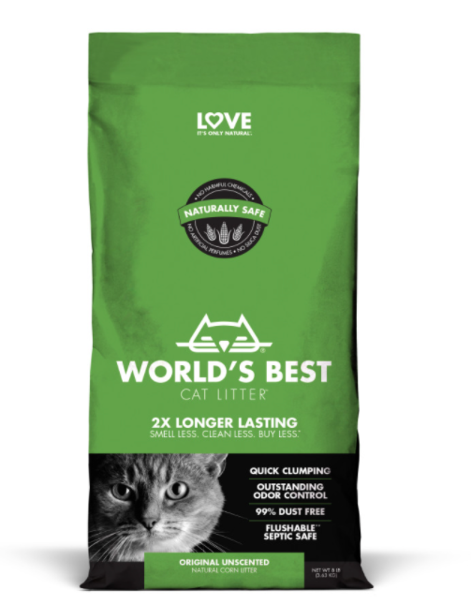 Worlds Best Worlds Best Cat Litter Original Clumping