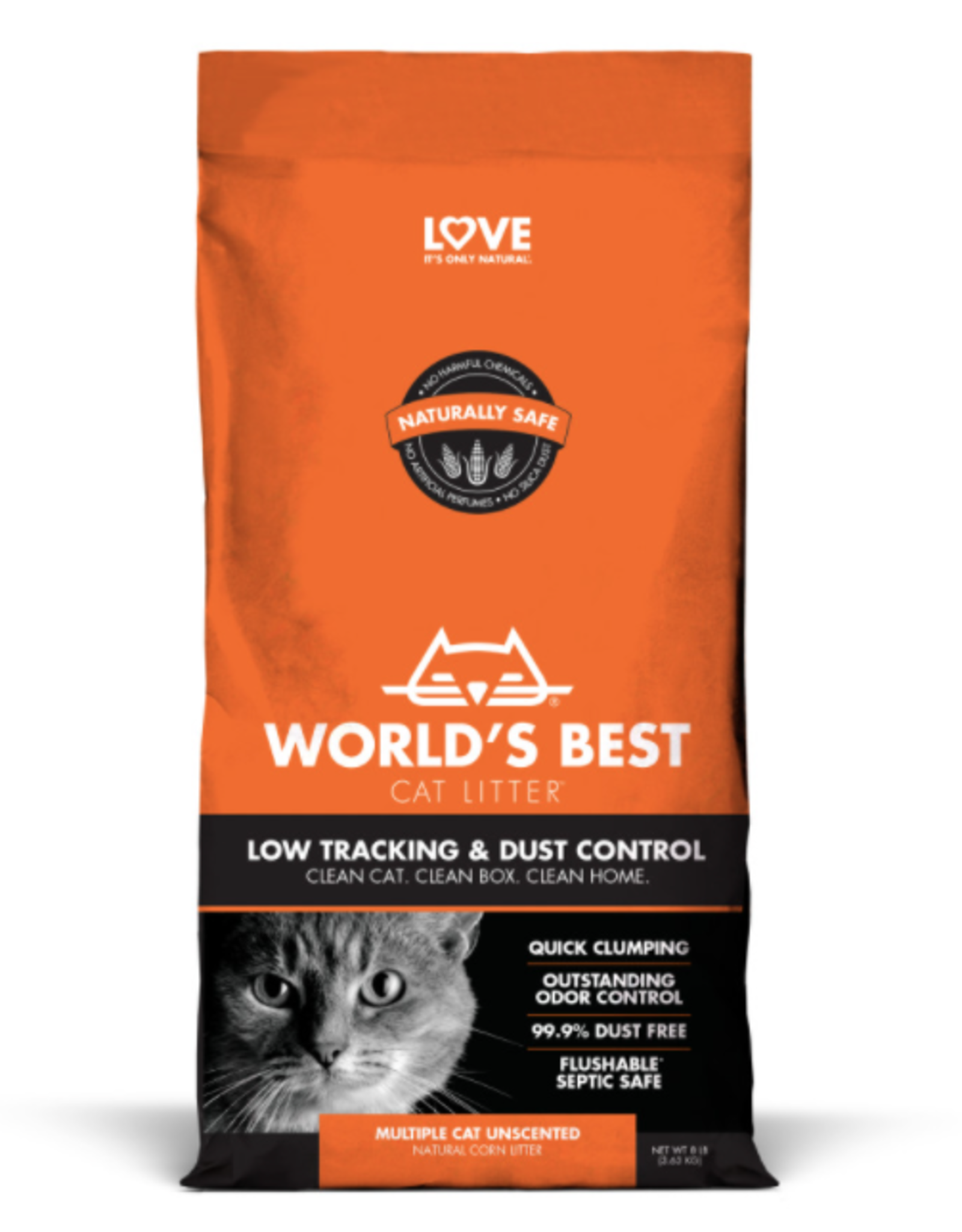 Worlds Best Worlds Best Cat Litter Low Tracking Multiple Cat Unscented