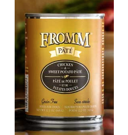 Fromm Fromm Pate Chicken & Sweet Potato Dog Food 12.2oz